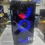 i3 9th GEN CPU GOOD CONDATION 8GB RAM 256GB SSD 2GB GRAPHICS RGB CASE