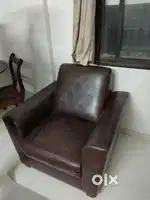 Sofa 3+1+1 chairs =5 sitting