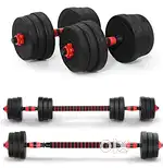 Tucker 3 In 1 Convertible,Home Gym Set Kit Adjustable Dumbbell (10 kg)