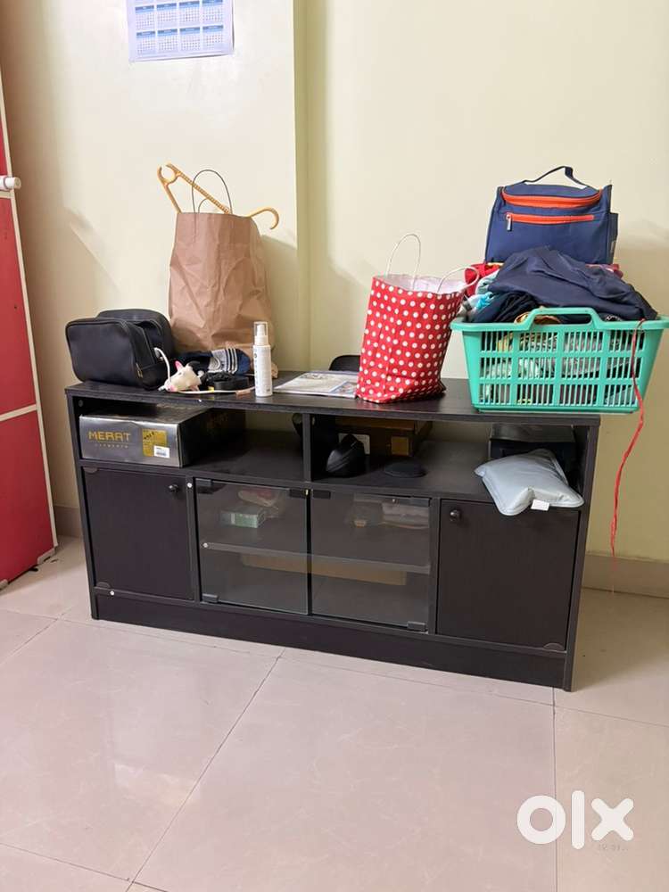 Small TV Unit, Dressing Unit, Puja Unit, Mid Sized Rack and a Queen Si