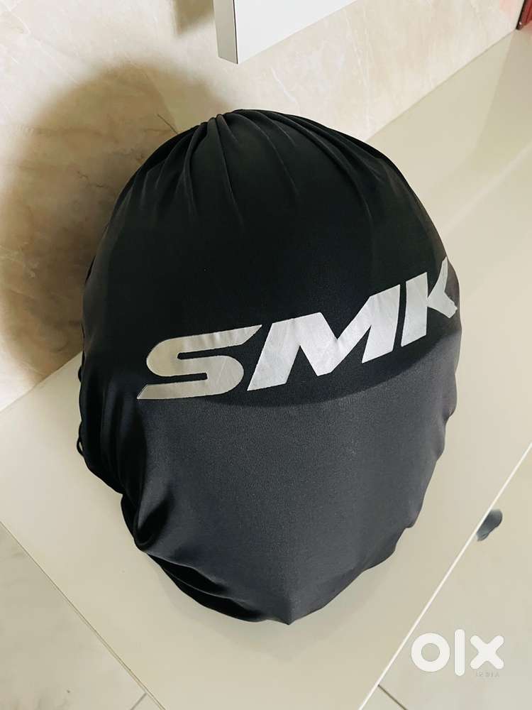SMK Helmet with Custom Visor