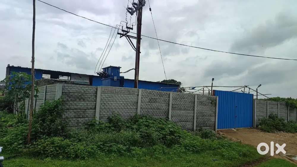 Industrial shed with all amenities for rent