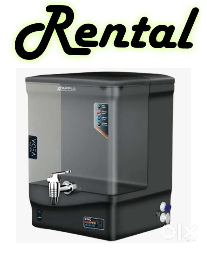 Water purifier available on rent