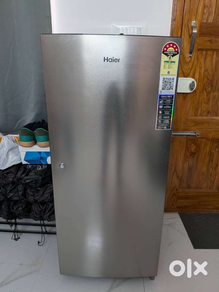 Haier Single Door - 190 litres, 5 star rating (less than 1 year)