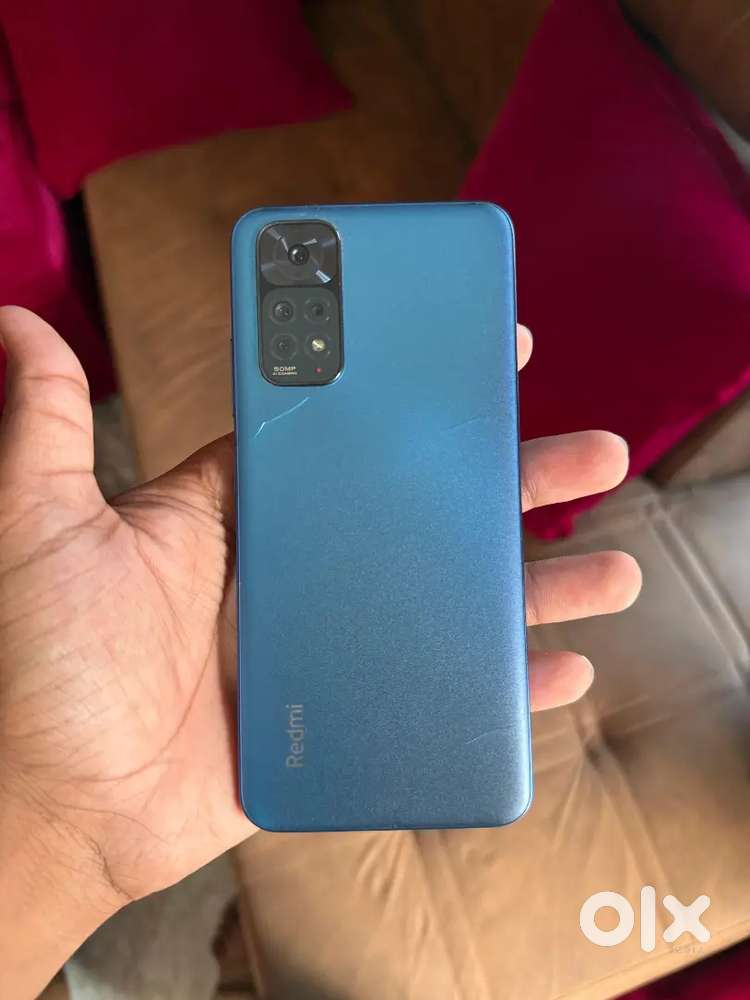Redmi note 11 minor scratch on back panel