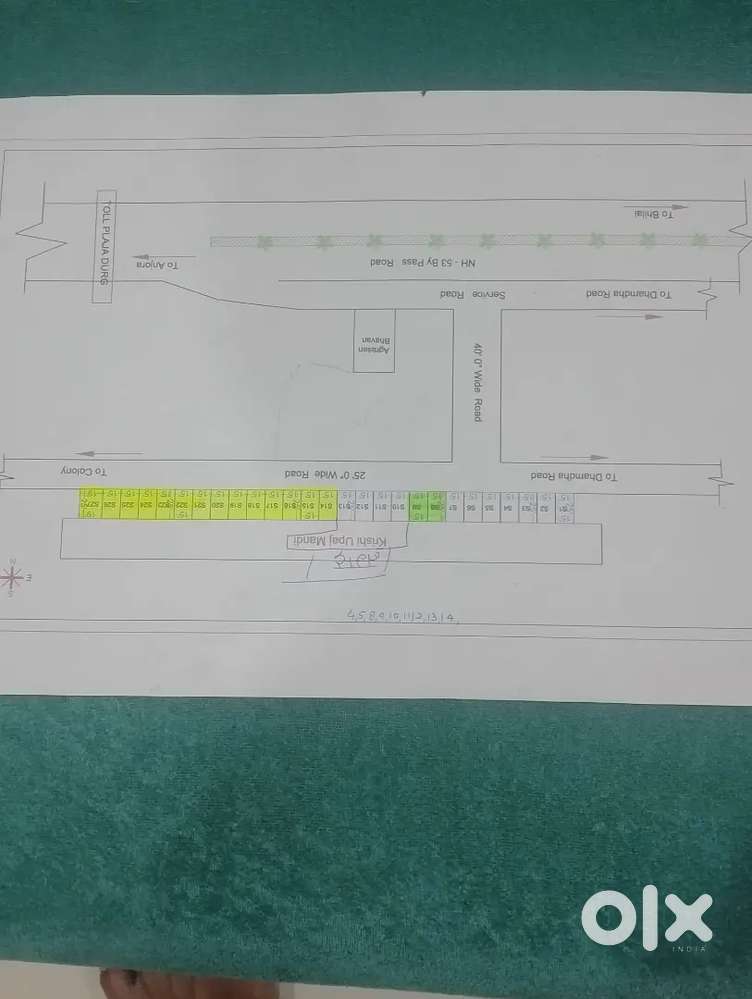 Junwani royal green.