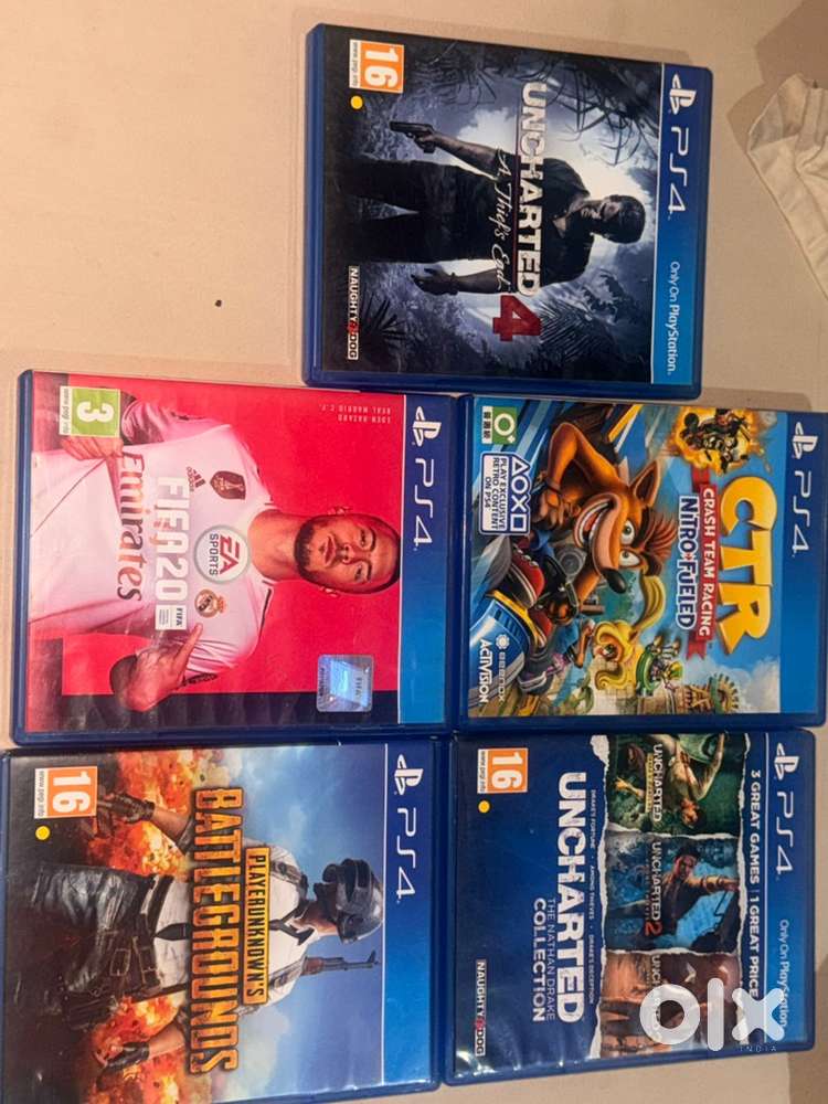 Ps4 cds good condition and brand new