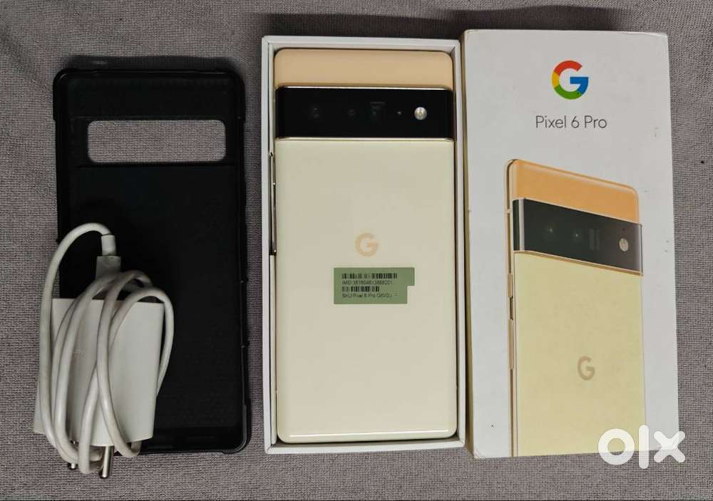 Google Pixel 6 pro 128GB internal Excellent camera 5G mobile Full Kit
