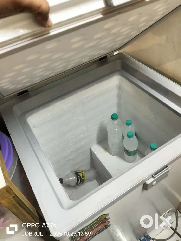 Single Door Deep Freezer (161 Liter, White, 4-star) 2 month running