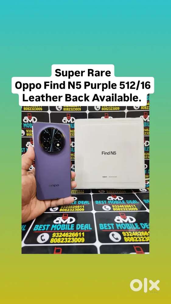 Super Rare*Oppo Find N5 Purple 512/16gb Brand New*Exchange Available*