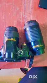 Nikon 5300 D with 2 Lance 18.55 Or 70.300 2 Battery