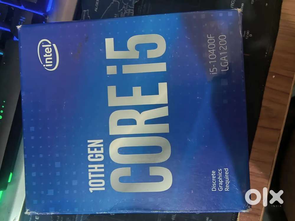 Intel i5 10400F(Requires graphics card)
