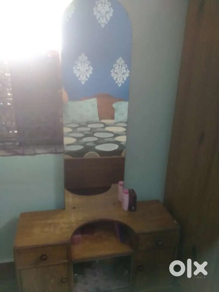 Dressing table with computer table