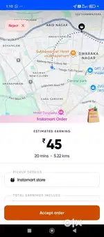 Wanted Instamart Delivery Executives