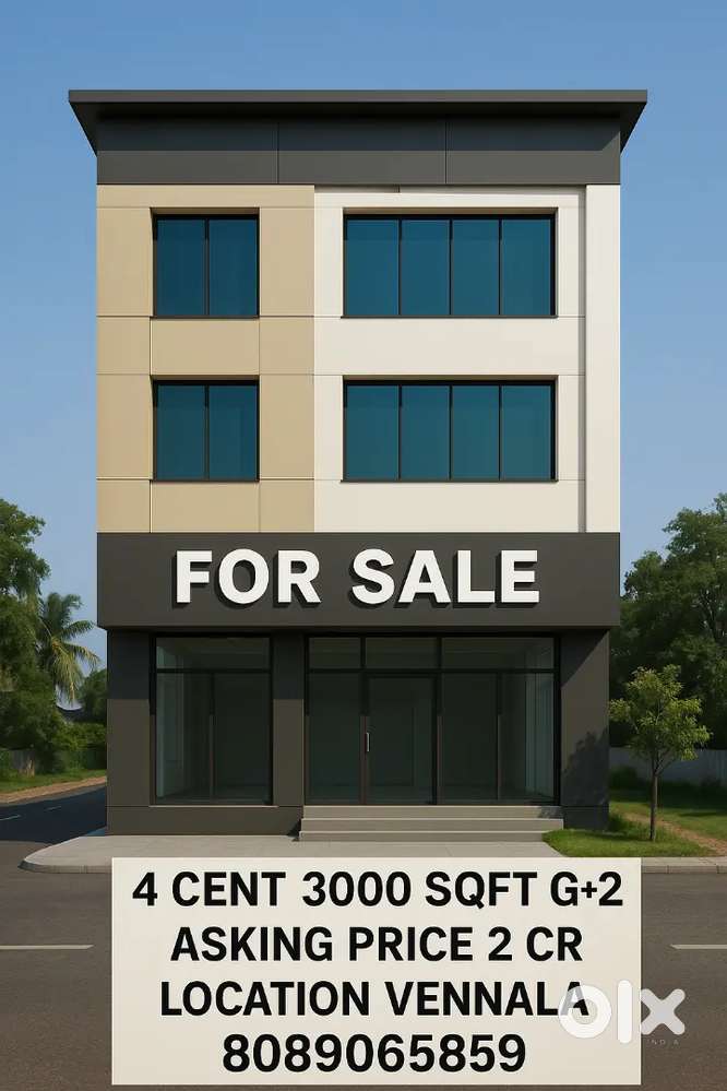 Palarivattom chakkaraparambu 3000 sqft commercial building