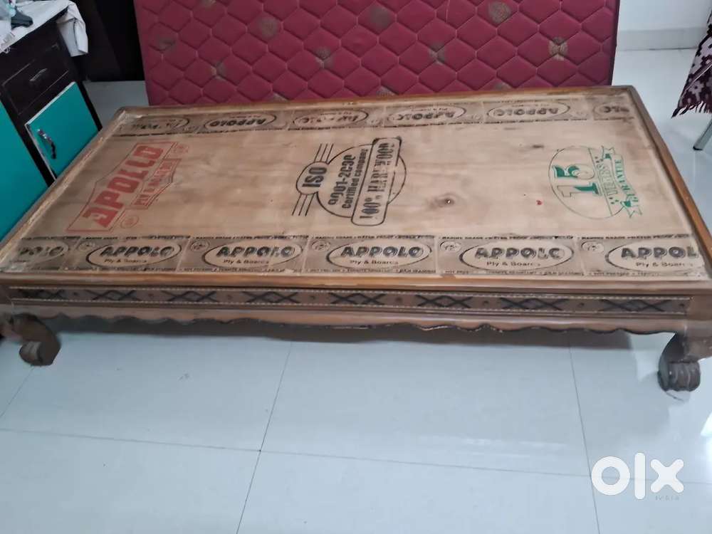 Single Cot bed  3 by 6 with mattress Selling price 8500