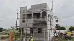 30 feet road spacious house opposite to ground.