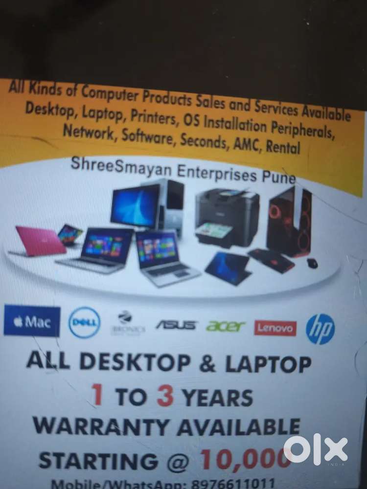 Complete Computer Products & Services
Sales & Services Available