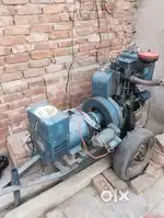 Jarnator 7.5kv salf shating all working ok 1.5 ton ac 2 workong all fi