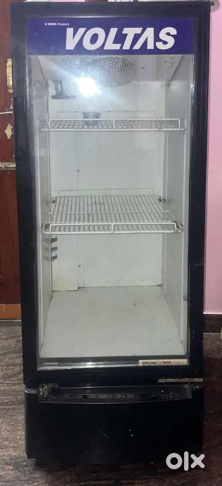 Voltas VC220 Visi Cooler Single Door, 220 Liters, Black