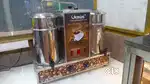 Tea coffee machine and milk boiler