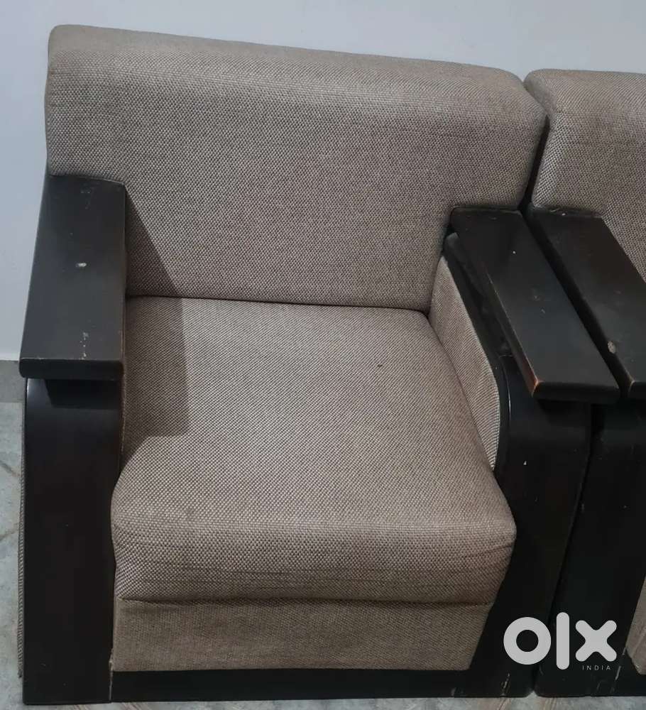 Wooden sofa