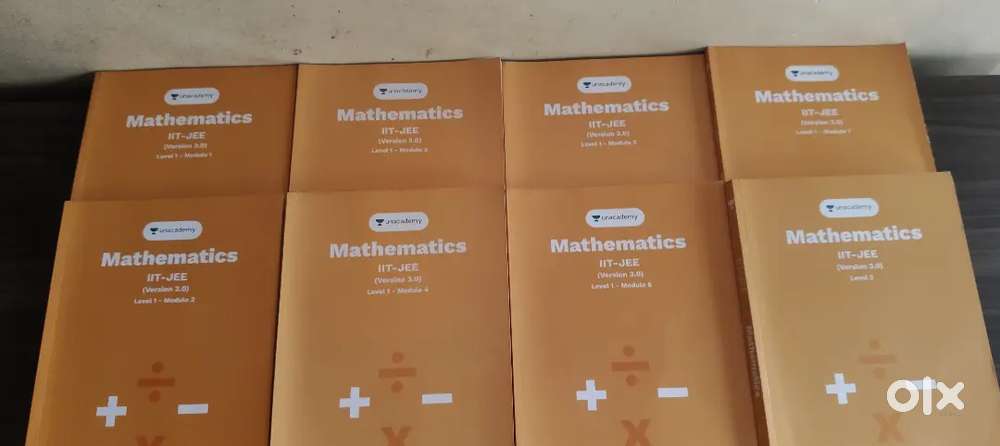 “Unacademy IIT JEE 19 Modules Set (Maths + Chemistry) – Unused”