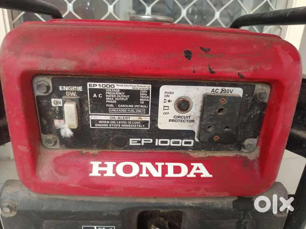 Honda EP 1000, 1 kVA Portable Petrol Generator