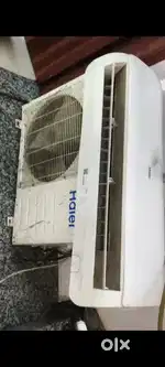 Working split AC 1.5 ton haier newly condition