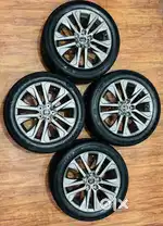 18” toyota innova hycross Zx oem  alloy wheels and goodyear tyres