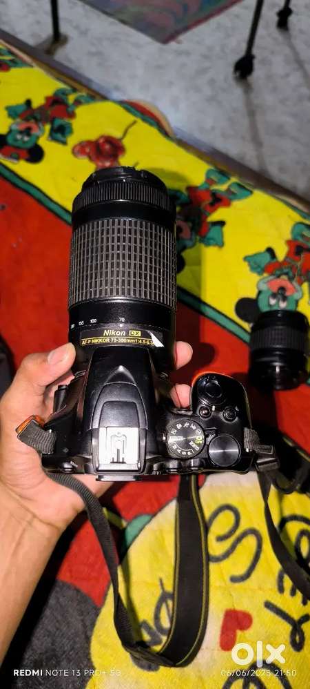 Nikon D3500 18/55 And 70/300 Good condition