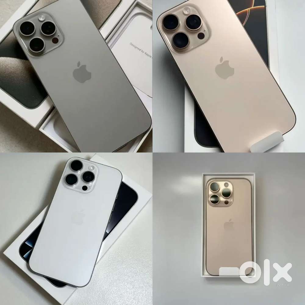 Apple I Phone 16  16 Pro  16 Pro Max Sealed Piece