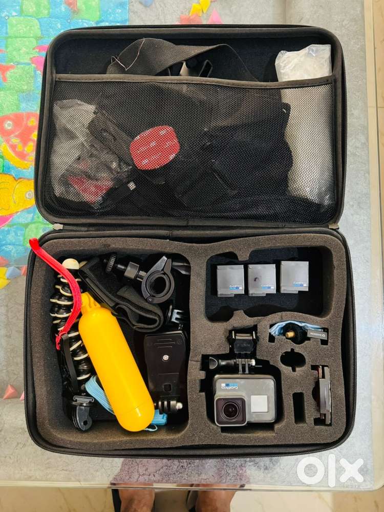 Waterproof GoPro with 3 Batteries and 50 FREE accessories