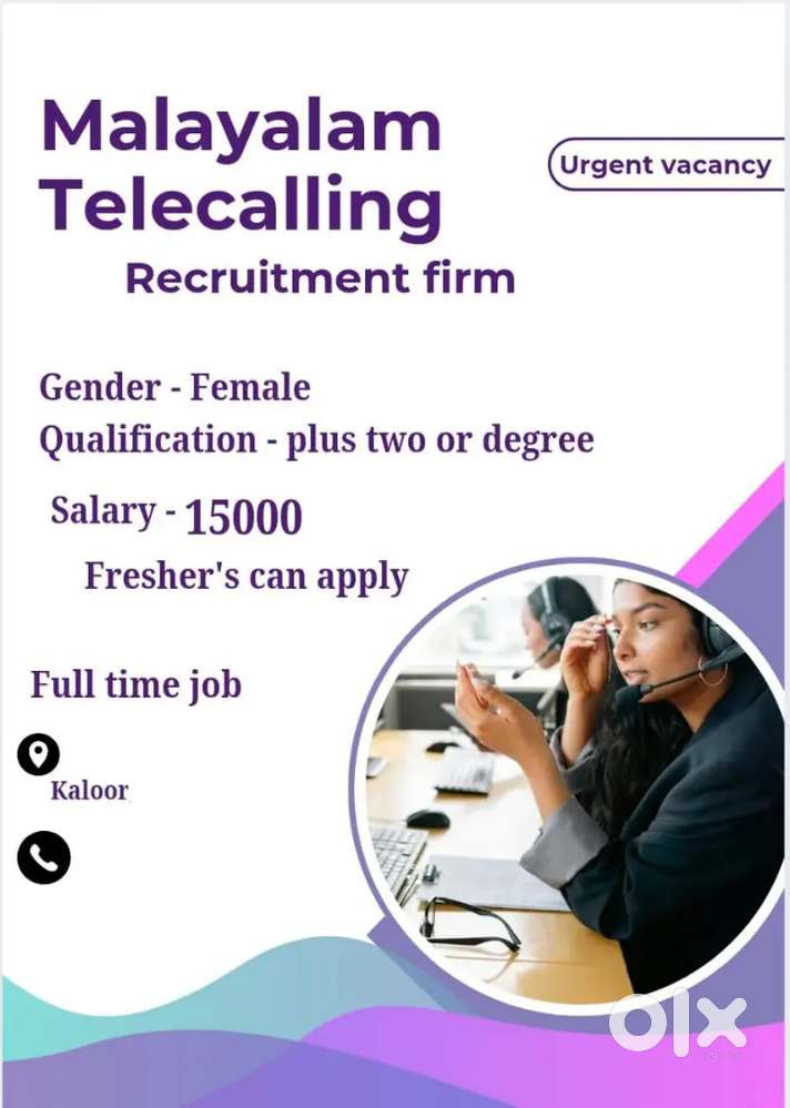 BACK OFFICE TELECALLING VACANCY
