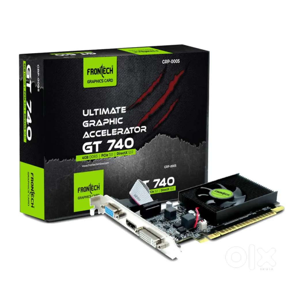 GT 740 4GB GPU FULL WORKING WITH BOX