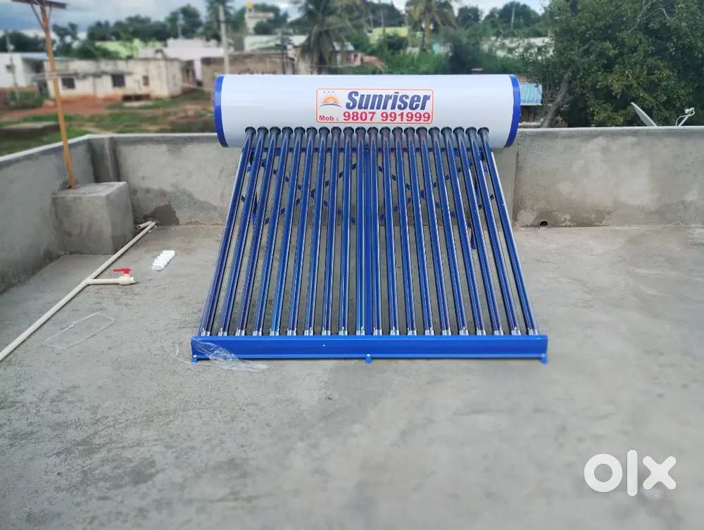 Sunriser solar water heater