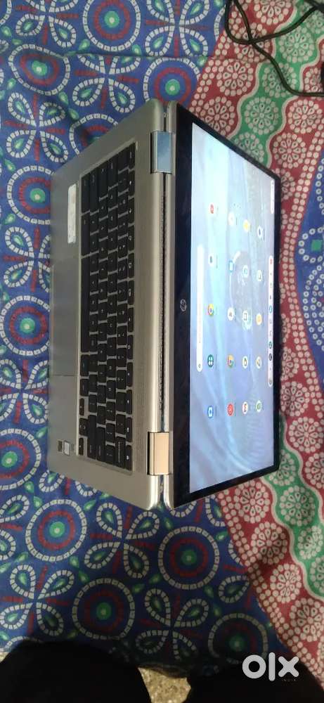 Hp Laptop chromebook 360 rotate with touch screen