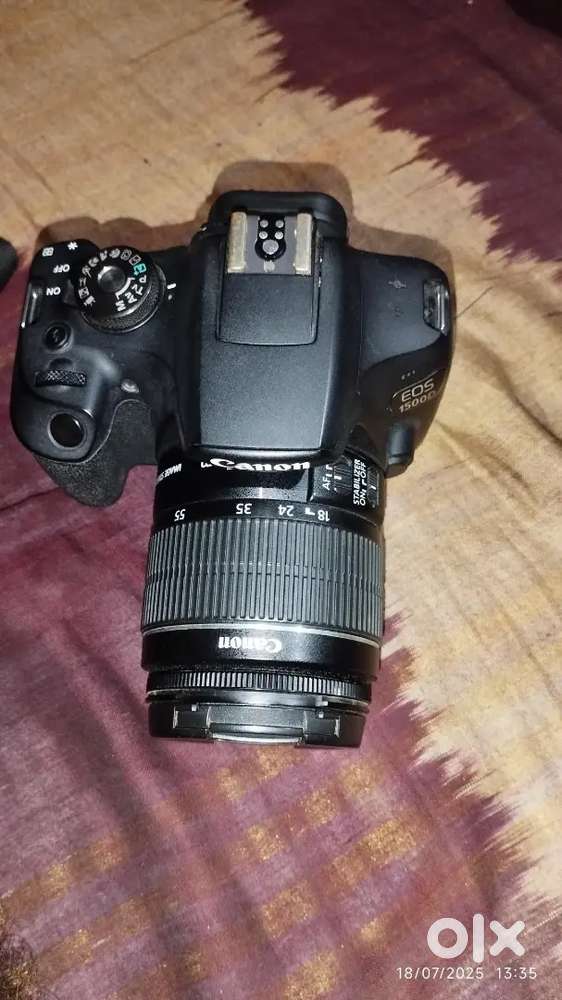 Urgent sell (6 month use) canon 1500D + 18-55mm lens  New condition