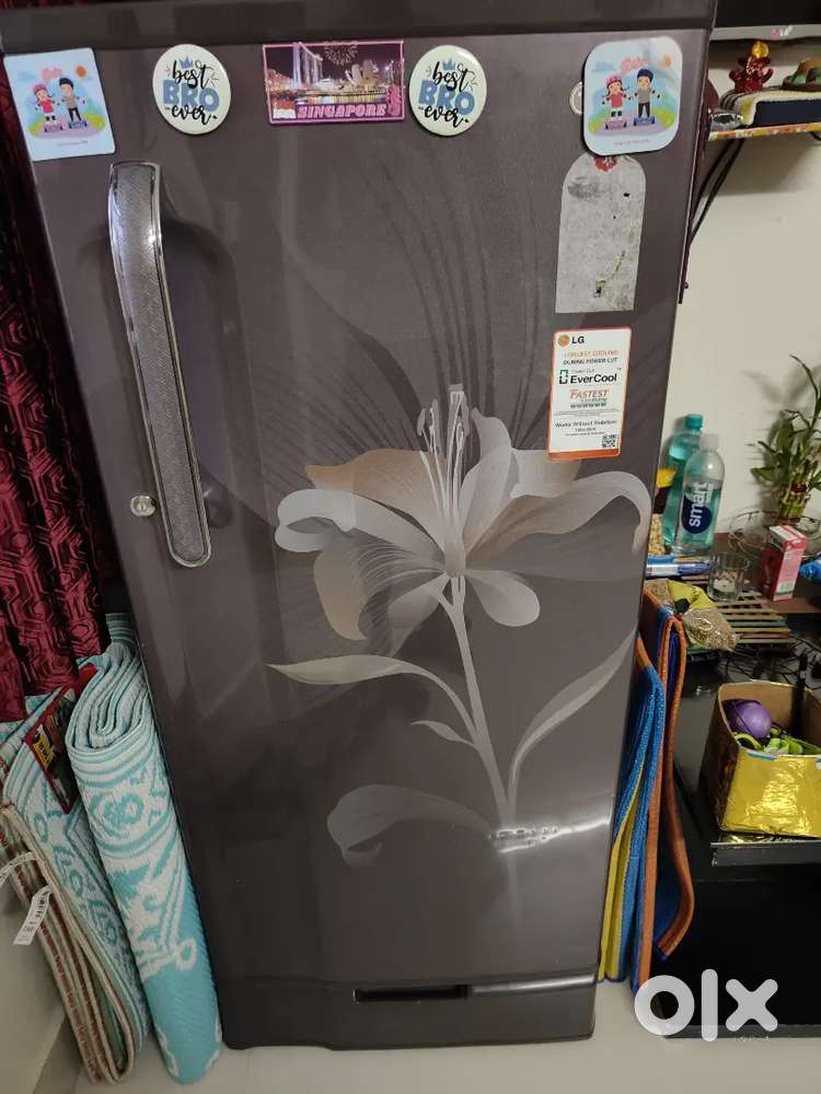 LG Fridge 185L single door, No scratch and great working condition