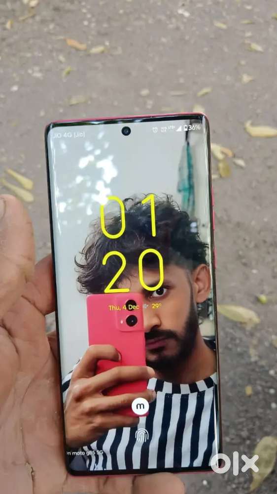 Motorola g85 5g rom 128 ram 8 gb bill box charger all ok