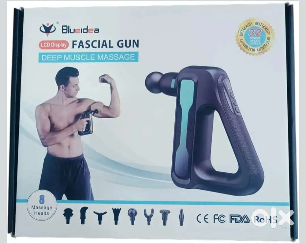 Blue Idea Facial Gun Deep Muscle Massage