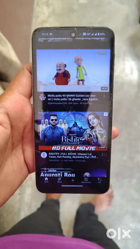 Realme 10 pro plus 8/128 folder padaga and nothing  touch crack ha
