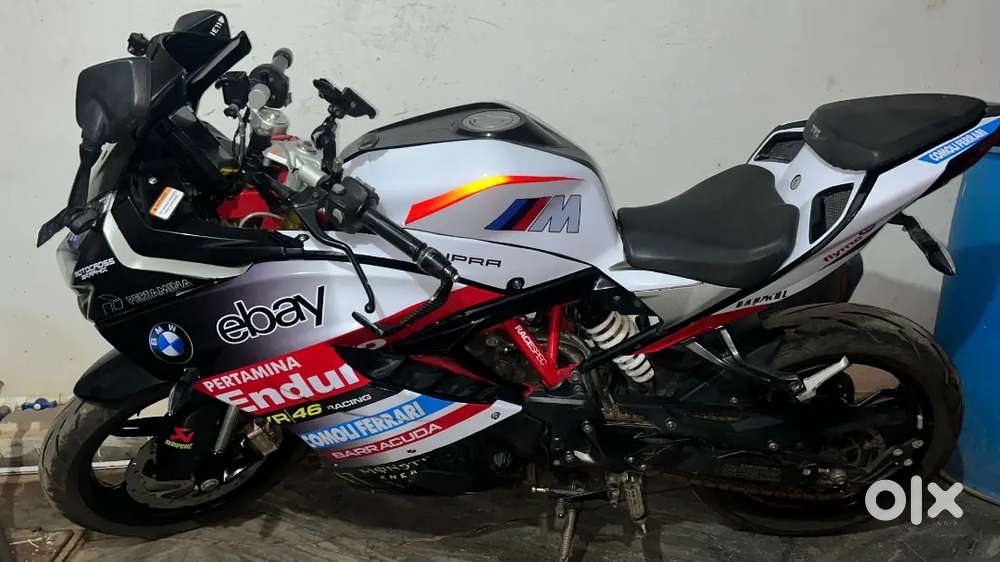 Neet and clean no scratches 
New tyer appolo alpha h1 just before