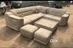 Thursday specail New Sofa set 8499, L shape sofa 16500/-