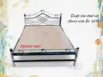 Cot , steel cot , single , double, queen size , King Wooden Bed  CoT 5