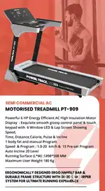Ac motorized treadmill best price