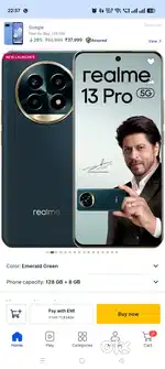 Realme 13 pro + 8 256