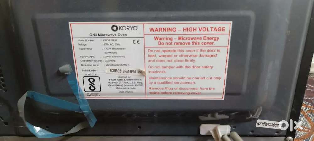 Microwave Oven