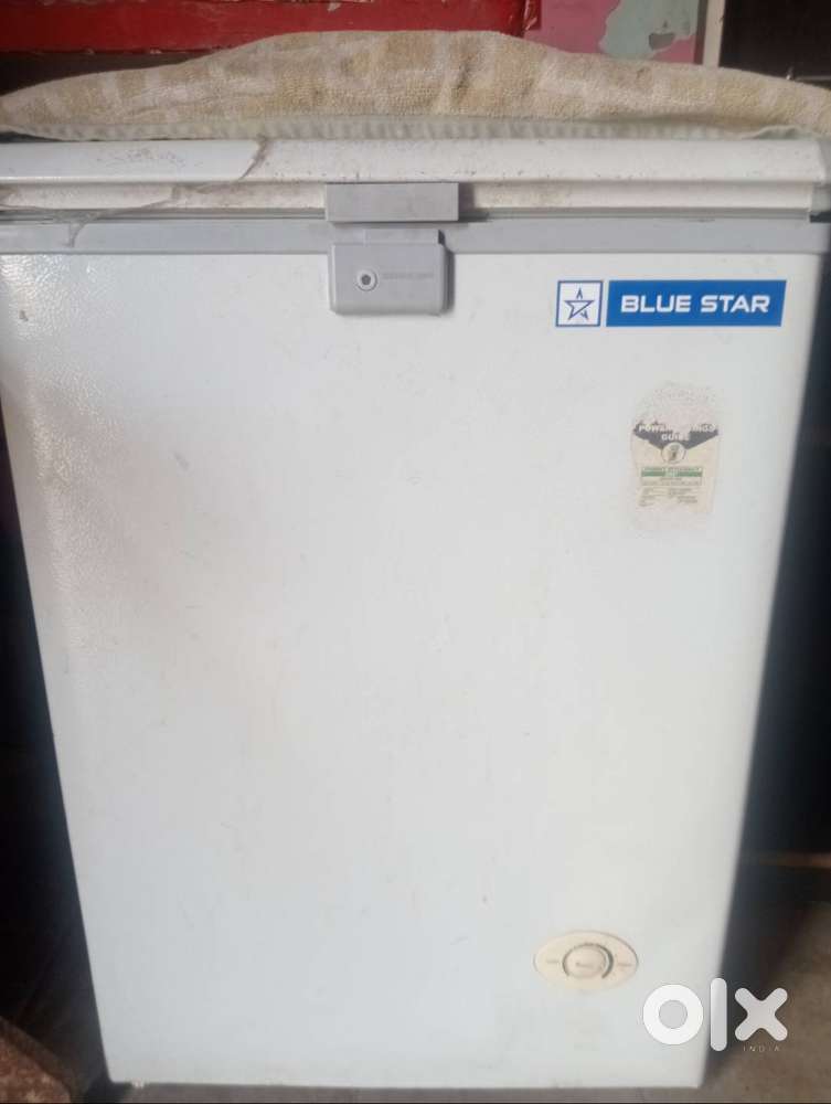 Blue star company ka Deep fridge single door 100 Ltr