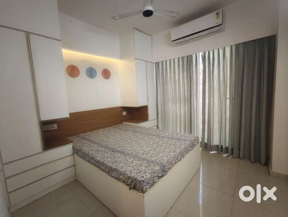 2BHK Fully Furnished सोसाइटी फ्लैट For Rent